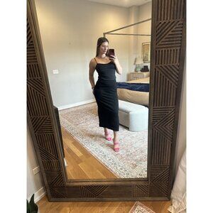 COS Black Midi Maxi Skirt Size Large Minimalist Modern